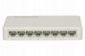 Коммутатор TP-8P100, 8-ми портовый 10/100MB